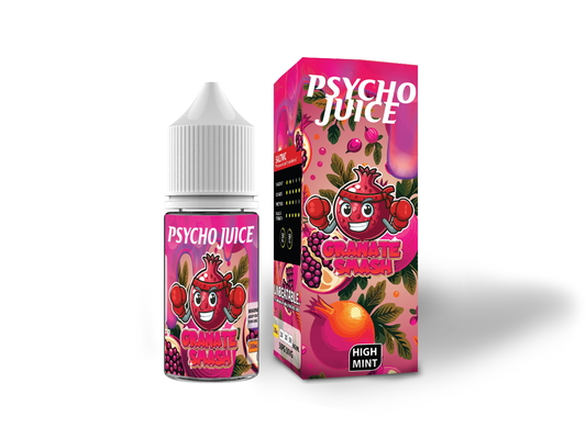 Психо сок ГРАНАТ СМАШ вкус 20 мг 30 мг 50 мг никотина Соль E-Liquid Vape сок от VAPOREVER