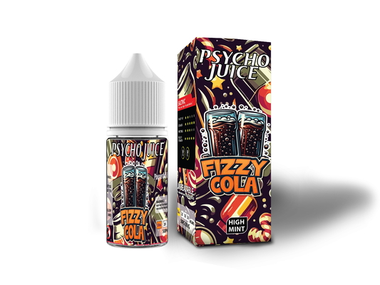 Психо сок FIZZY COLA вкус 20 мг 30 мг 50 мг никотина Соль E-Liquid Vape сок от VAPOREVER