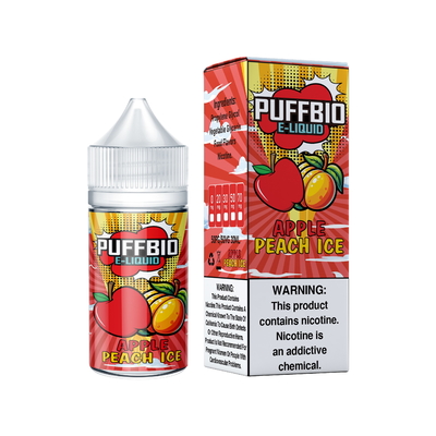 Puffbio APPLE GRAPE ICE E Аромат 20 мг 30 мг 50 мг никотина Соль E-Liquid Вапный сок от VAPOREVER