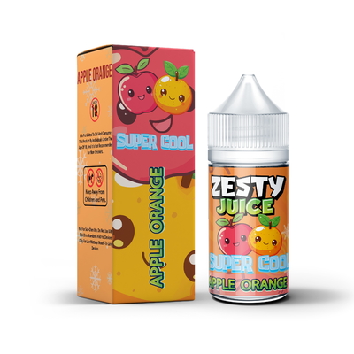 Сок Zesty Apple Orange Flavor 20 мг 30 мг 50 мг никотиновой соли E-Liquid Vape Juice от VAPOREVER