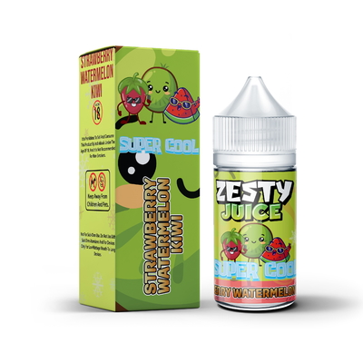 Zesty Juice Super Cool Strawberry Pomegrante Flavor 20 мг 30 мг 50 мг никотина Соль E-Liquid Вапный сок от VAPOREVER