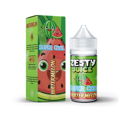 Сок Zesty Juice Супер Крутой Арбузный Вкус 20мг 30мг 50мг солевой никотин Жидкость для электронных сигарет от VAPOREVER